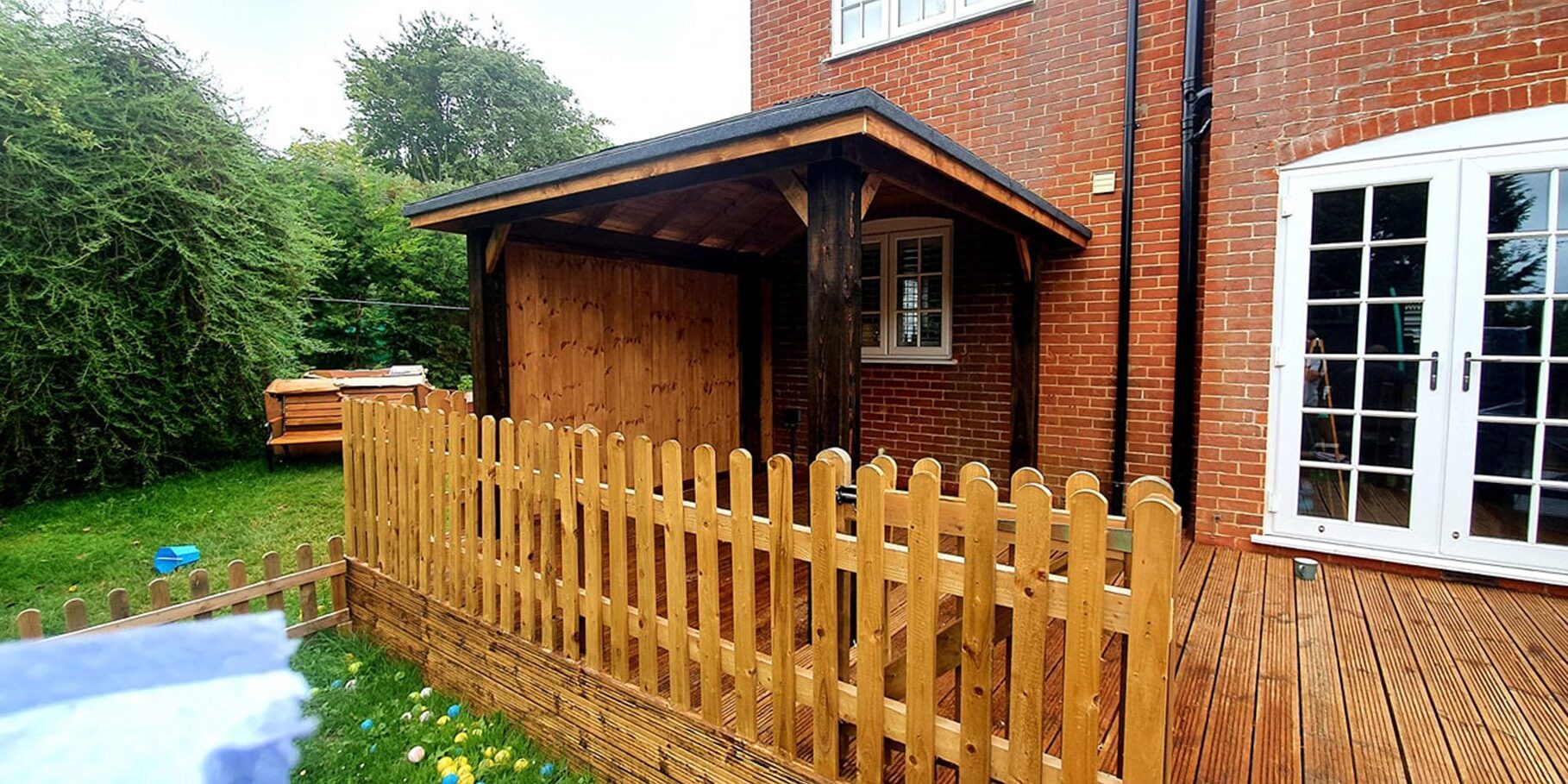 Bespoke timber gazebo